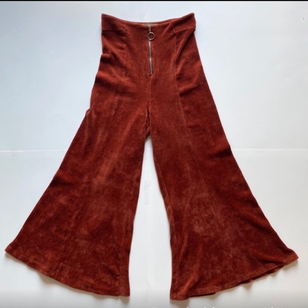 Zara Corduroy Bell-Bottom pants